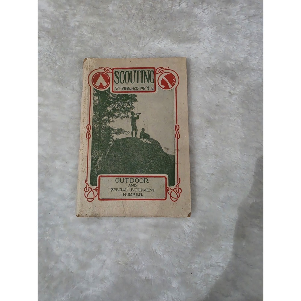 Antique BSA Outdoor & Special Equipment Catalog 1919 Boy Scouts Manual